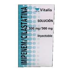 IMIPENEM/CILASTATINA 500/500MG SOLUC INY C/1 *VTL*