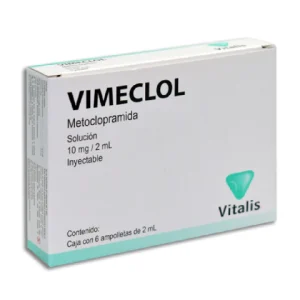 METOCLOPRAMIDA 10MG/2ML SOLUC INY C/6 *VTL*