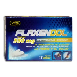 FLAXENDOL 550MG TAB C/12 *VIT*