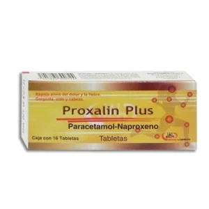 PROXALIN PLUS 250/300MG TAB C/16 *DEG* N R PE