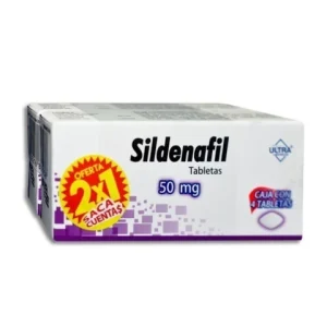 SILDENAFIL 50MG TAB C/4 *ULT* 2X1