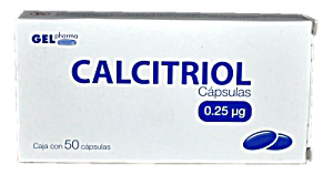 CALCITRIOL 0.25MCG CAP C/50 *GLP*