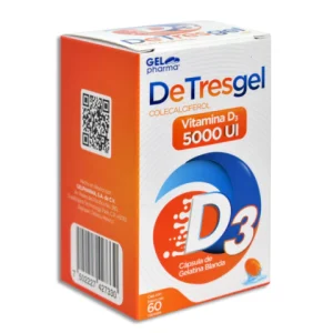 DETRESGEL 5000UI CAP C/60 *GLP*