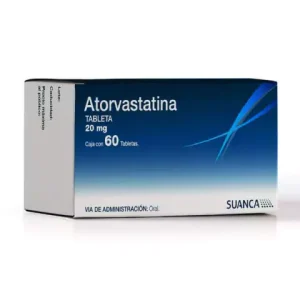 ATORVASTATINA 20MG TAB C/60 *SUA*