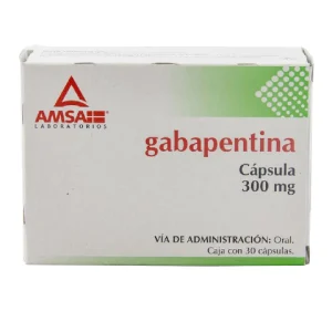 GABAPENTINA 300MG CAP C/30 *ANT* L