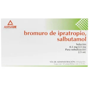 IPRATROPIO/SALBUTAMOL 0.5/2.5MG/2.5ML SUSP C/10 *ANT*P/NEBULIZAR