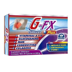 G-FX PLUS 500MG CAPS C/30 *FTF*