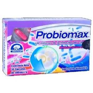 PROBIOMAX 500MG. CAP. C/30 *FTF*