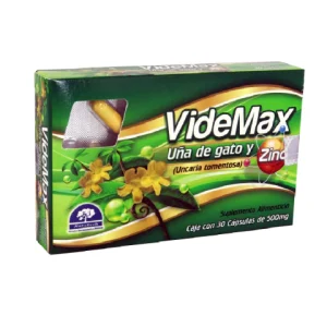 VIDEMAX 500MG CAP C/30 *FTF*