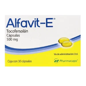 CADP 01-2026 ALFAVIT-E 500MG CAP C/30 *GEC*