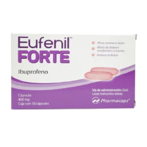 EUFENIL-FORTE 400MG CAP C/10 *GEC*