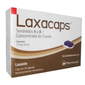 LAXACAPS 12/50MG CAP C/30 *GEC*