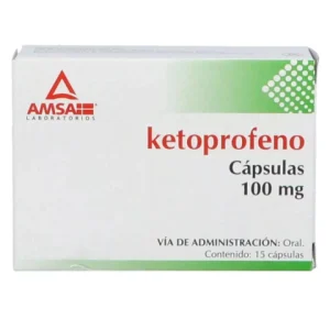 KETOPROFENO 100MG CAP C/15 *ANT*