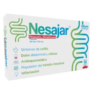 NESAJAR 100/300MG CAP C/16 *GLP*