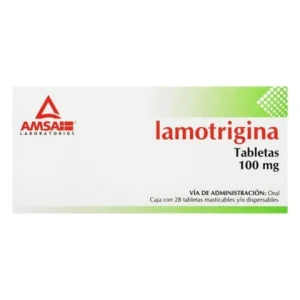 LAMOTRIGINA 100MG MAST Y/O DISP TAB C/28 *ANT*