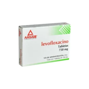 LEVOFLOXACINO 750MG TAB C/7 *ANT*