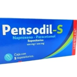 PENSODIL-S 100/200MG SUPOSITORIO C/5. *LOE*+