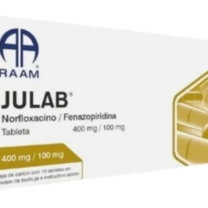 JULAB 400MG/100MG TAB C/16 *RAM*