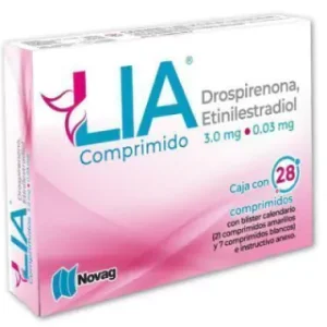 LIA 3MG/0.03MG COMPRIMIDOS C/28*NOV*