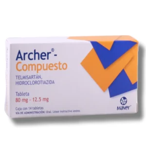 ARCHER COMPUESTO 80MG/12.5MG TABS C/14 *MVE*