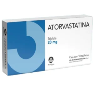 ATORVASTATINA 20MG TAB C/10 *MVE* PE