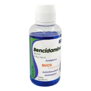BENCIDAMINA 0.15GR/100ML SOLUC BUCOFARINGEO 360ML *ADN*