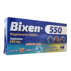 BIXEN 550MG TAB C/12 *BMP*R