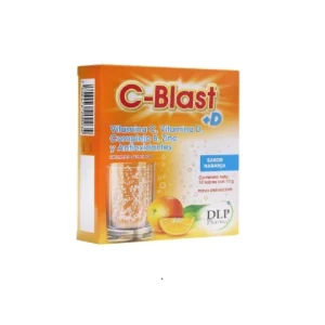 C-BLAST+D 10GR SOBRES C/10 *DEN* SABOR NARANJA