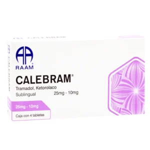 CALEBRAAM 25/10MG TAB C/4 *RAM*