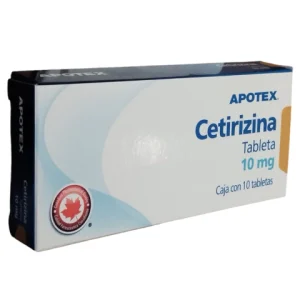 CETIRIZINA 10MG TAB C/10 *PAP*