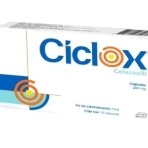 CICLOX 200MG CAP C/10 *MVI*