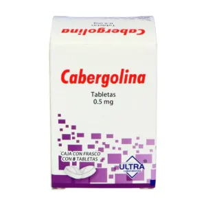 CABERGOLINA 0.5MG C/8 TAB *ULT*