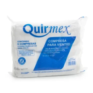 COMPRESA NO EST P/LAPARATOMIA 45X70CM C/6 *QRM*
