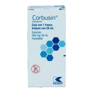 CORBUSIN 250MG/20ML SOLUC INY C/1 *KNR* I.V.