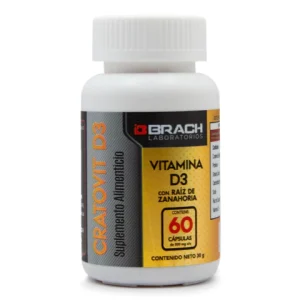 CRATOVIT D3 + RAIZ DE ZANAHORIA CAP C/60 *BRA*
