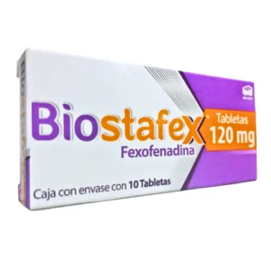 BIOSTAFEX 120MG TAB C/10 *BMP*