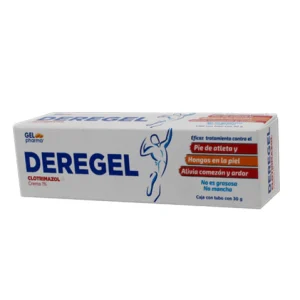 DEREGEL 1% CREMA 30GR *VIT*