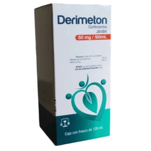 DERIMETON 50MG/100ML JBE. 120ML *BRU*