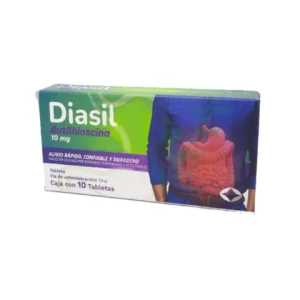 DIASIL 10MG TAB C/10 *SUA*