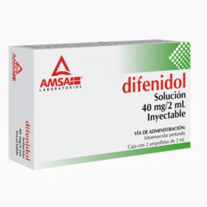 DIFENIDOL 40MG/2ML SOL INY C/2 *ANT*