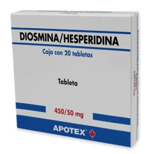 DIOSMINA/HESPERIDINA 450/50MG TAB C/20 *PAP* N
