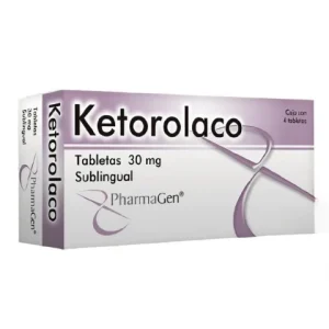 KETOROLACO 30MG TAB SL C/4 *PHG*