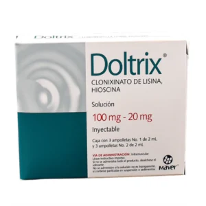 DOLTRIX 100/20MG/2ML SOL. INY. C/3 *MVE*PE