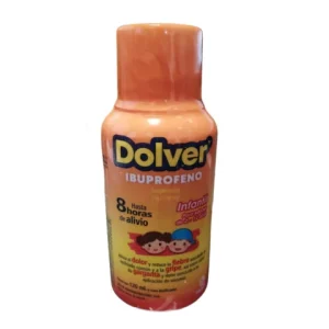 DOLVER 2.0G/100ML SUSP 120ML *MVE* PE INFANTIL NARANJA