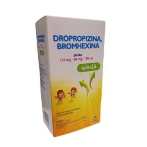 DROPROPIZINA/BROMHEXINA INF 150/80MG/100ML JBE FCO 200ML*MVE*