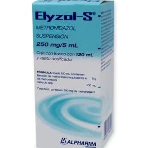 ELYZOL-S 250MG/5ML. SUSP. 120ML *ALP* 1GR/100ML