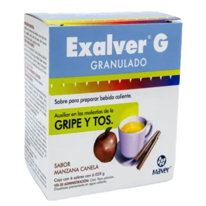 EXALVER G MANZANA/CANELA C/6 SOBRES *MVE*