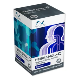 FEBRINOL-C 500/25/5/4MG CAP C/12 *ALL*