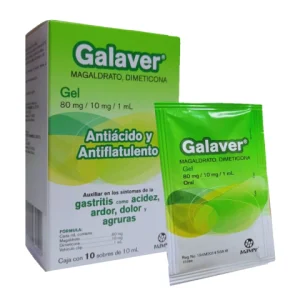 GALAVER 80/10MG/1ML SOBRES C/10 *MVE* PE