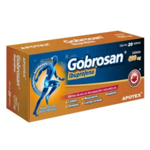 GOBROSAN 400MG GRAG C/20 *PAP*